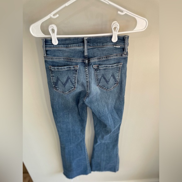 Mother The Weekender Fray Jeans - Walking On Coals - Size 24 - Picture 15 of 16